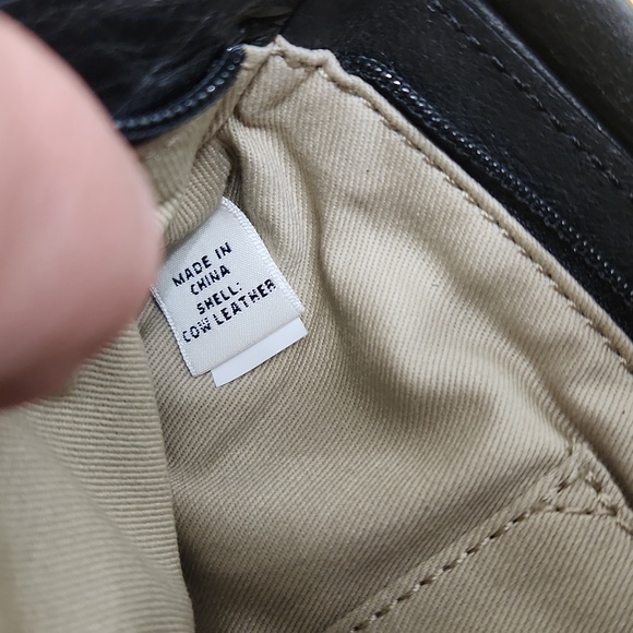 Banana Republic Bow Clutch Wallet Leather Black - Picture 13 of 15